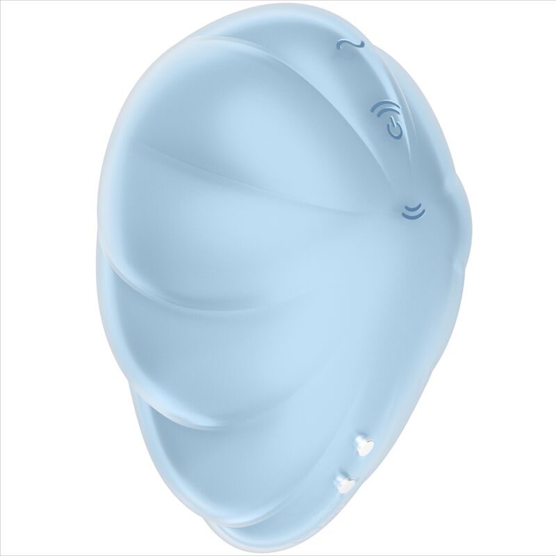 SATISFYER - VIBRATEUR CLOUD DANCER VERT AIR PULSE - Sensualia