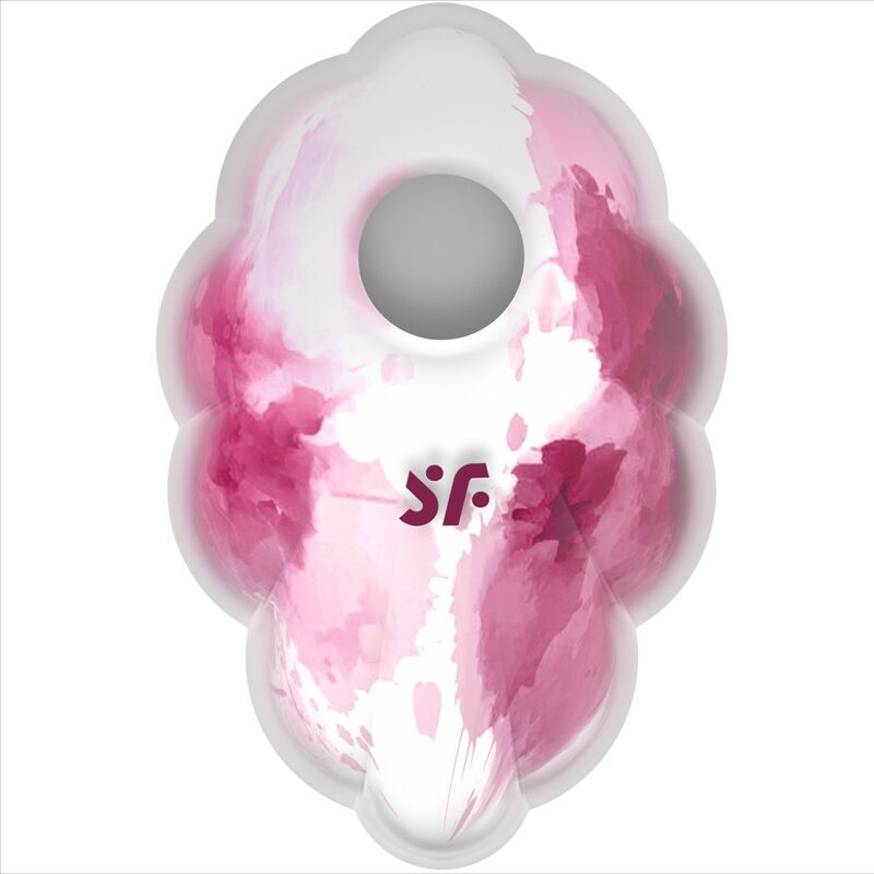 SATISFYER - VIBRATEUR CLOUD DANCER VERT AIR PULSE - Sensualia