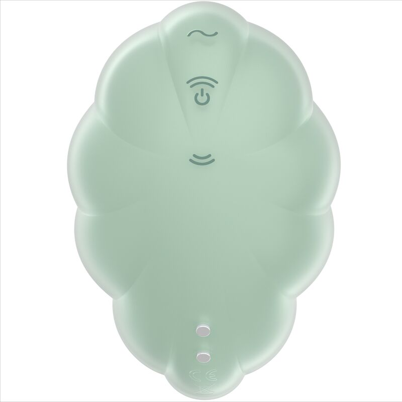 SATISFYER - VIBRATEUR CLOUD DANCER VERT AIR PULSE - Sensualia