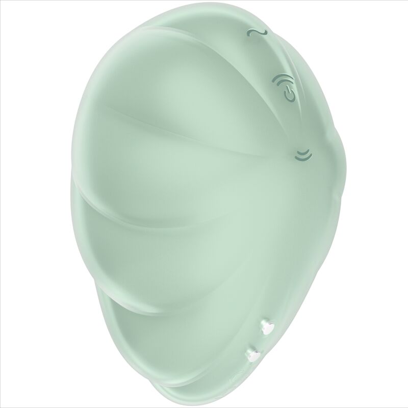 SATISFYER - VIBRATEUR CLOUD DANCER VERT AIR PULSE - Sensualia