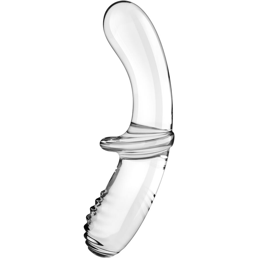 SATISFYER - GODE DOUBLE CRISTAL TRANSPARENT - Sensualia
