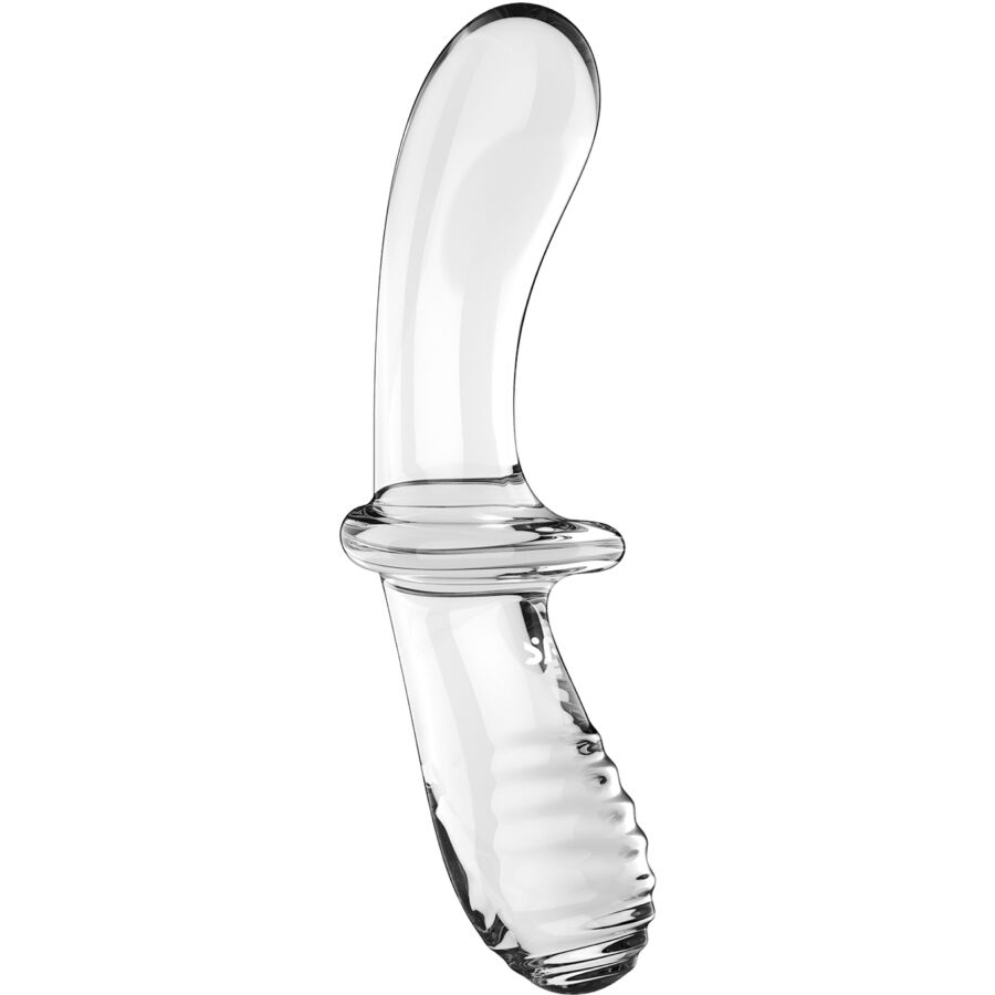 SATISFYER - GODE DOUBLE CRISTAL TRANSPARENT - Sensualia