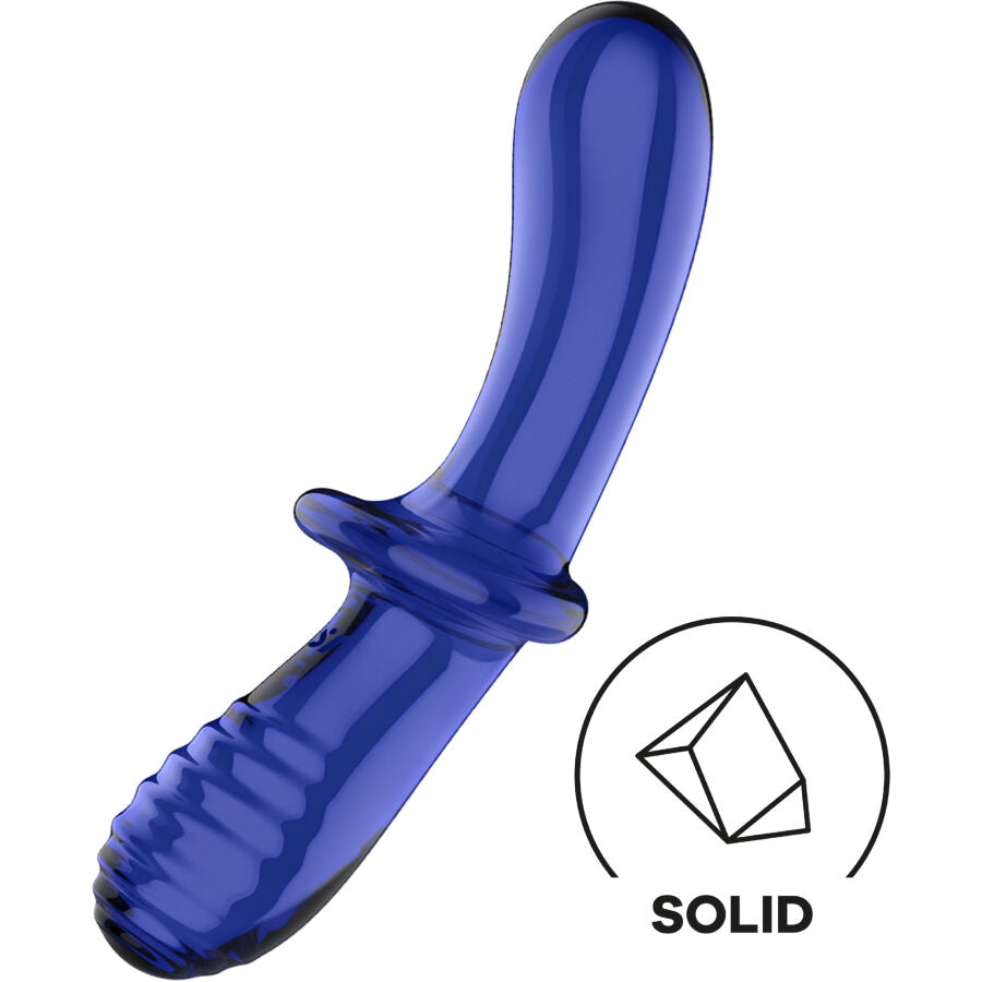 SATISFYER - GODE DOUBLE CRISTAL TRANSPARENT - Sensualia