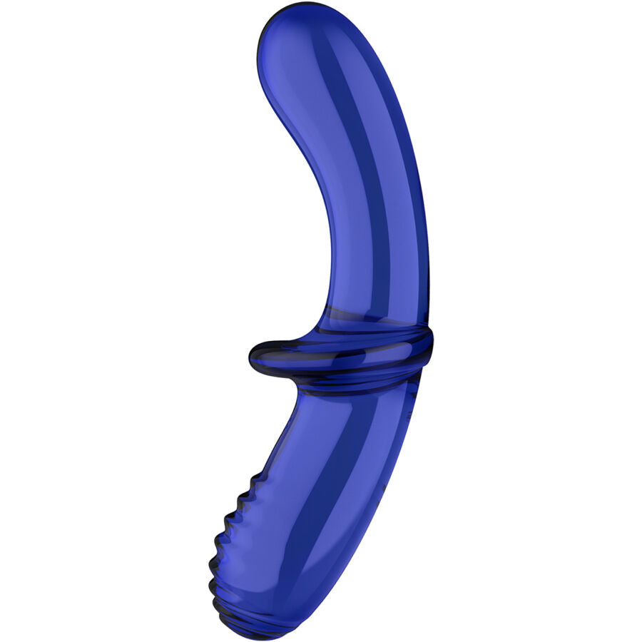 SATISFYER - GODE DOUBLE CRISTAL TRANSPARENT - Sensualia
