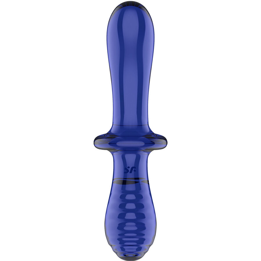 SATISFYER - GODE DOUBLE CRISTAL TRANSPARENT - Sensualia