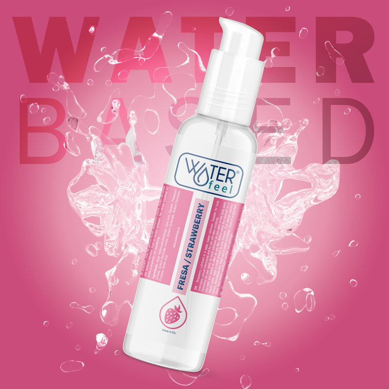 WATERFEEL - LUBRIFIANT À BASE D'EAU DE FRAISE 175 ML - Sensualia