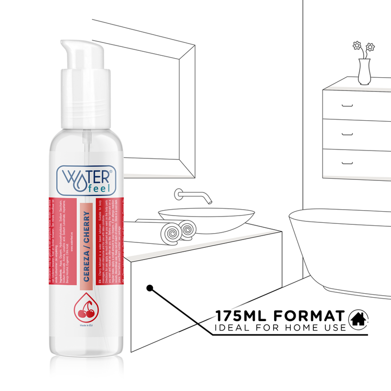 WATERFEEL - LUBRIFIANT CERISE 175 ML - Sensualia
