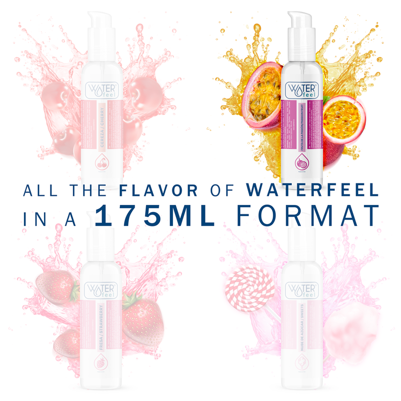 WATERFEEL - LUBRIFIANT À BASE D'EAU AUX FRUITS DE LA PASSION 175 ML - Sensualia