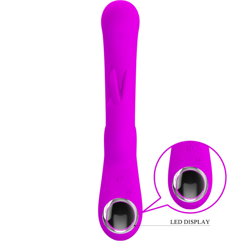 PRETTY LOVE - VIBRATEUR LAMAR LAPIN ET SPOT G VIOLET - Sensualia
