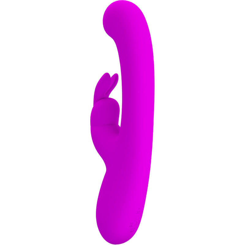 PRETTY LOVE - VIBRATEUR LAMAR LAPIN ET SPOT G VIOLET - Sensualia
