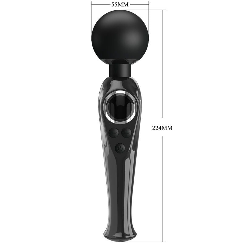 PRETTY LOVE - BAGUETTE VIBRATEUR SKYLER NOIR - Sensualia