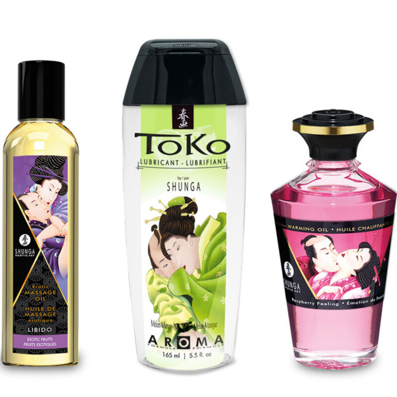 SHUNGA - KIT COLLECTION BAISERS FRUITÉS - Sensualia