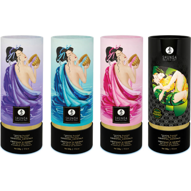 SHUNGA - SELS DE BAIN À LA FLEUR DE LOTUS - Sensualia