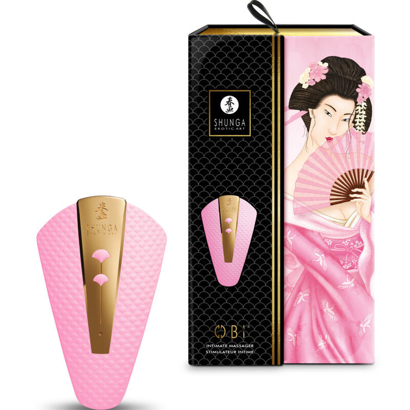 SHUNGA - OBI MASAJEADOR INTIMO ROSA - Sensualia