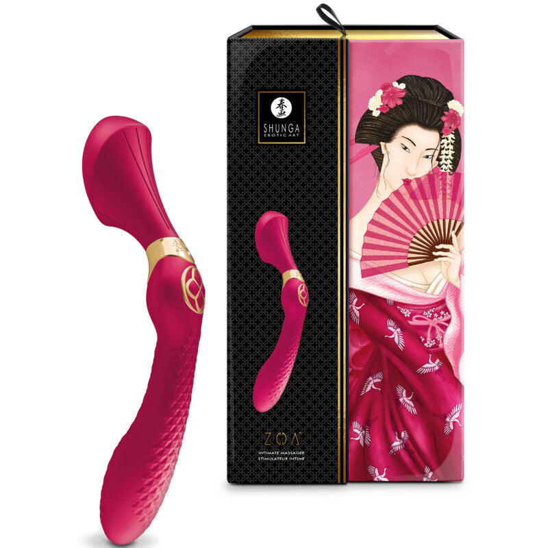 SHUNGA - ZOA MASAJEADOR INTIMO ROSA - Sensualia
