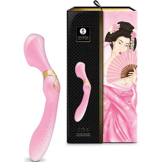 SHUNGA - ZOA MASAJEADOR INTIMO ROSA - Sensualia