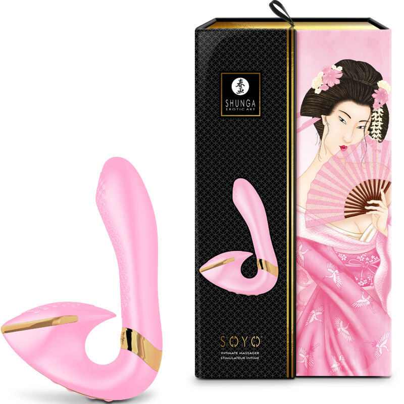 SHUNGA - SOYO MASAJEADOR INTIMO ROSA - Sensualia