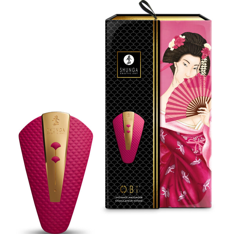 SHUNGA - OBI MASAJEADOR INTIMO ROSA - Sensualia