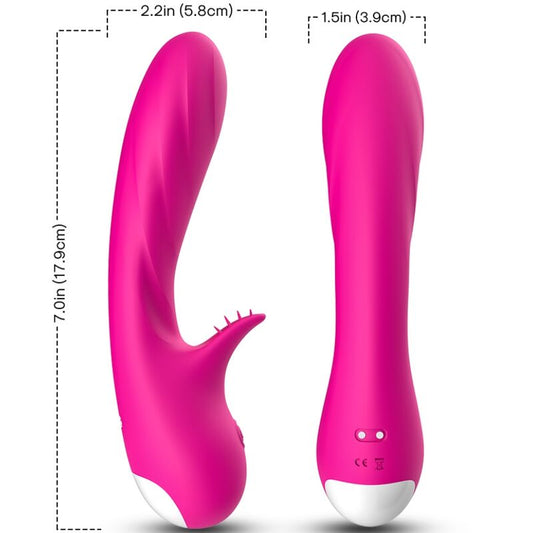 ARMONY - VIBRATEUR ROMANCE AVEC STIMULATEUR FUCHSIA ARMONY VIBRATORS