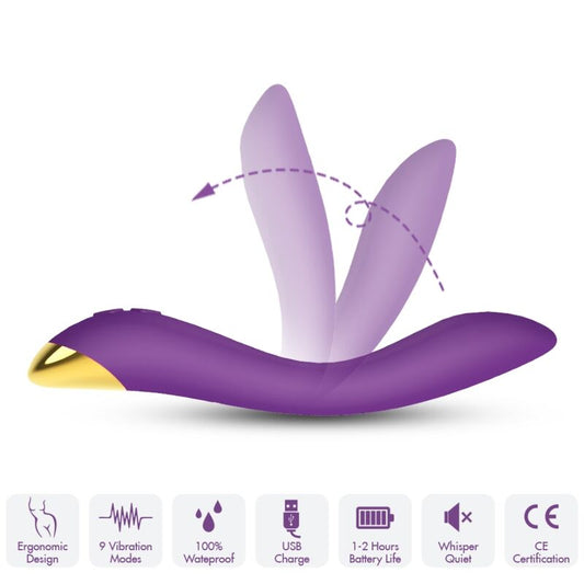 ARMONY - VIBRATEUR FLAMINGO MULTIPOSITION VIOLET ARMONY VIBRATORS