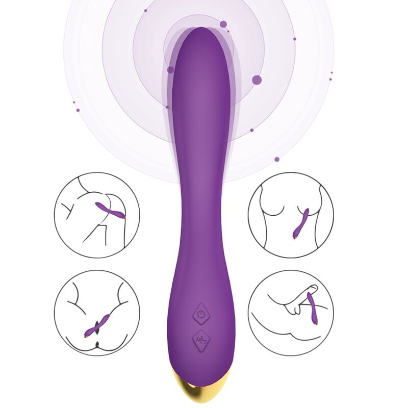 ARMONY - VIBRATEUR FLAMINGO MULTIPOSITION VIOLET ARMONY VIBRATORS
