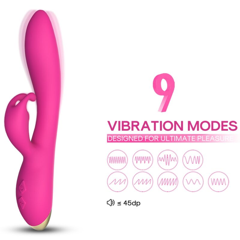 ARMONY - BONNIE VIBRATEUR LAPIN FUCHSIA ARMONY VIBRATORS