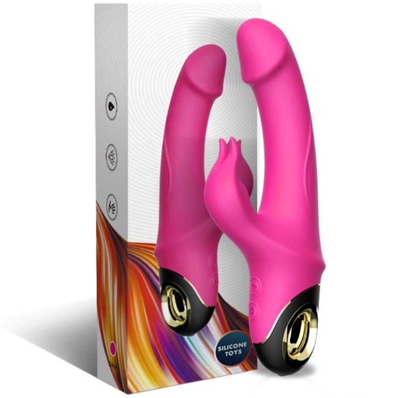 ARMONY - METEROR DILDO VIBRATEUR LAPIN ROTATEUR FUCHSIA ARMONY VIBRATORS
