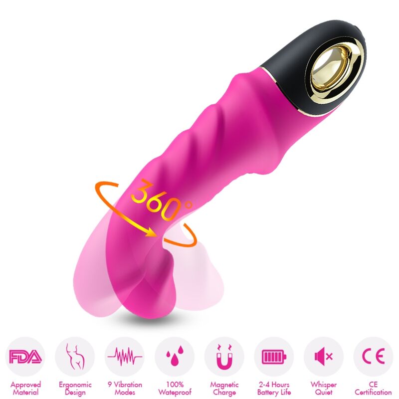 ARMONY - JOYBLADE GODE VIBRATEUR ROTATEUR FUCHSIA - Sensualia