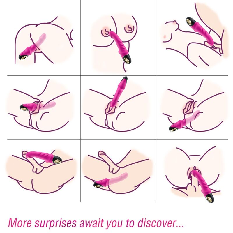 ARMONY - JOYBLADE GODE VIBRATEUR ROTATEUR FUCHSIA - Sensualia