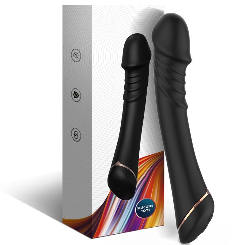 ARMONY - GODE VIBRATEUR SILICONE NOIR - Sensualia