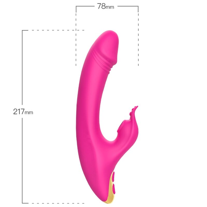ARMONY - AMANT LICKING VIBRANT CLITO ET POINT G FUCHSIA ARMONY STIMULATORS