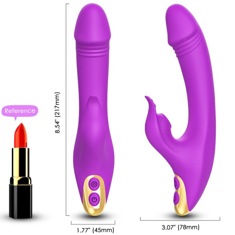 ARMONY - AMANT LICKING VIBRANT CLITO & G-SPOT VIOLET ARMONY STIMULATORS