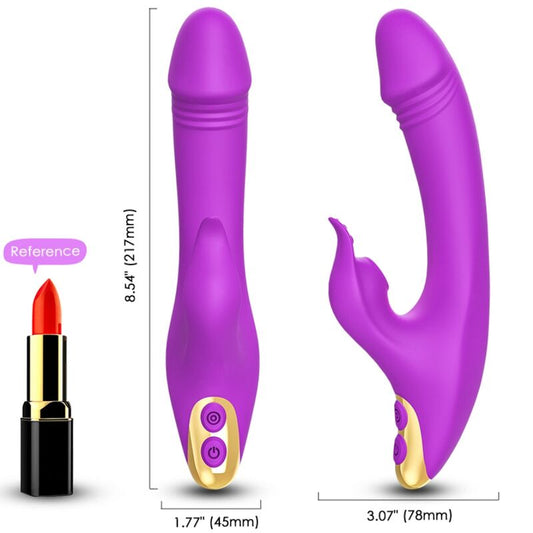 ARMONY - AMANT LICKING VIBRANT CLITO & G-SPOT VIOLET ARMONY STIMULATORS