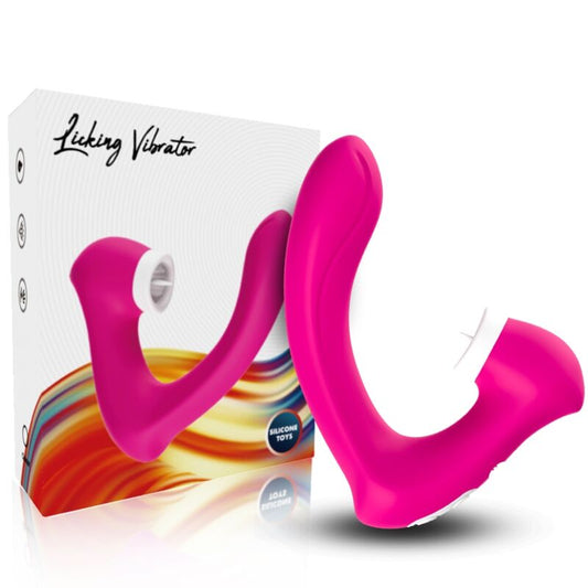 ARMONY - SECRETKISS LICKING VIBRANT CLITO & VIBRATEUR COURBÉ FUCHSIA ARMONY STIMULATORS