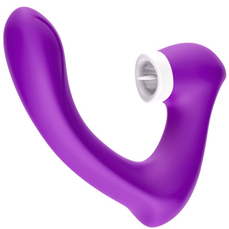 ARMONY - SECRETKISS LICKING VIBRANT CLITO & VIBRATEUR COURBE VIOLET ARMONY STIMULATORS