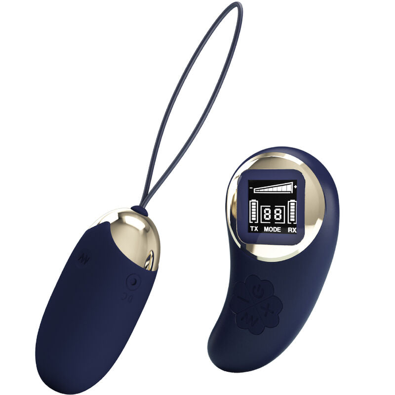 PRETTY LOVE - TÉLÉCOMMANDE OEUF VIBRANT MINA BLEU - Sensualia