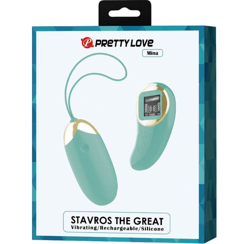 PRETTY LOVE - MINE DOEUFS VIBRANTS TÉLÉCOMMANDE VERTE - Sensualia