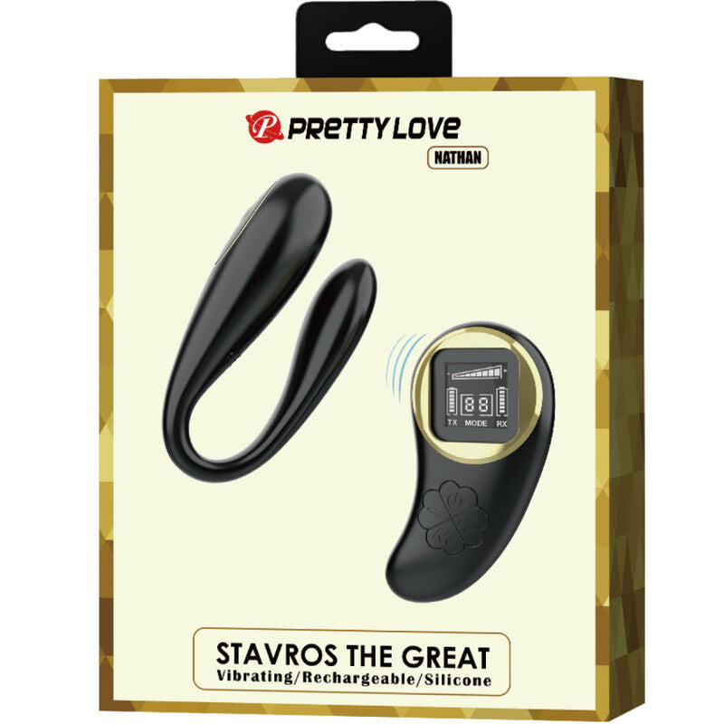 PRETTY LOVE - TÉLÉCOMMANDE VIBRATEUR NATHAN DOUBLE PLAISIR - Sensualia