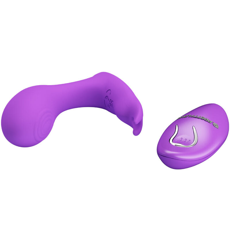 PRETTY LOVE - TÉLÉCOMMANDE À VIBRATION ET PULSATION IDABELLE VIOLET PRETTY LOVE BOTTOM