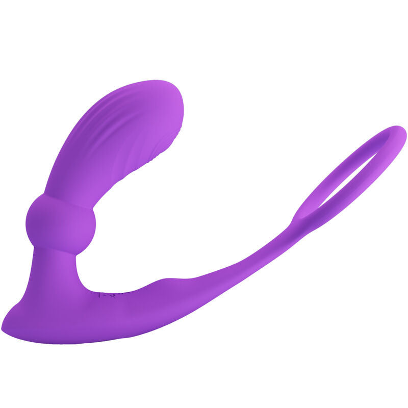 PRETTY LOVE - ANNEAU ANAL ET VIBRATEUR WARREN VIOLET PRETTY LOVE BOTTOM
