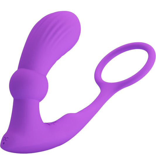PRETTY LOVE - ANNEAU ANAL ET VIBRATEUR WARREN VIOLET PRETTY LOVE BOTTOM
