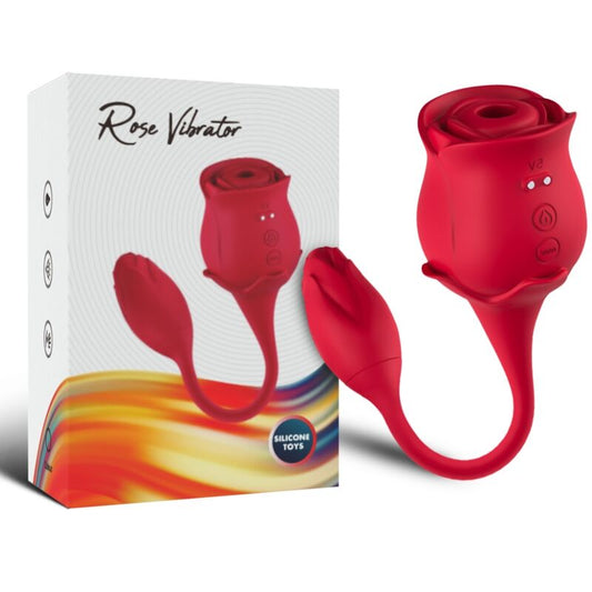 ARMONY - PINK LICKING VIBRANT DE CLIT & VIBRATEUR ROUGE ARMONY STIMULATORS