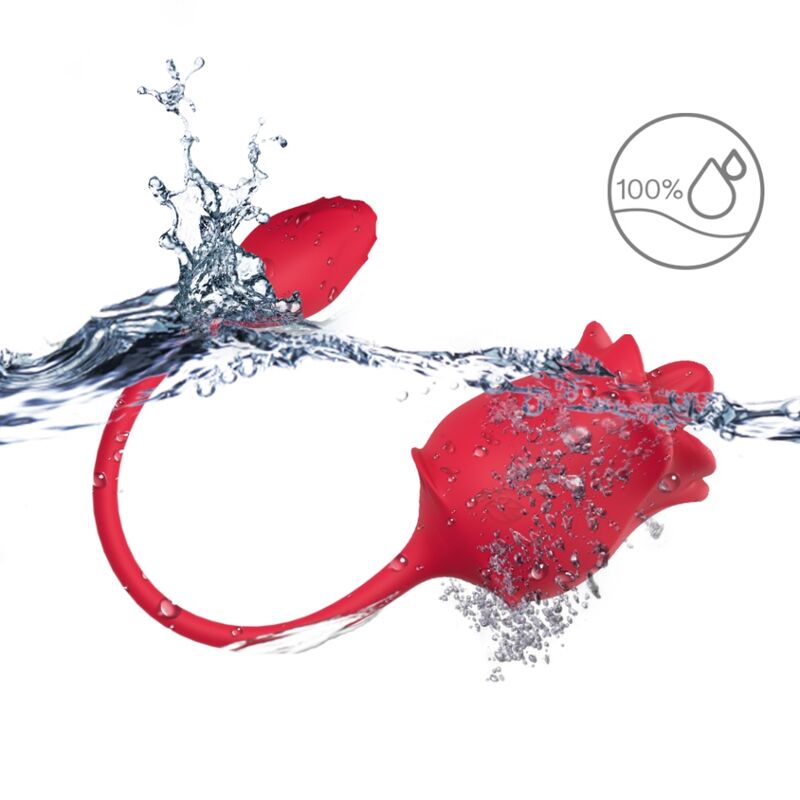 ARMONY - STIMULATEUR ROSE & VIBRATEUR COLA ROUGE ARMONY STIMULATORS