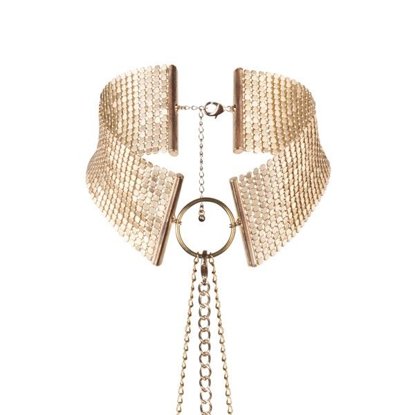 BIJOUX - DÉSIR MÉTALLIQUE COLLIER MÉTALLISÉ DORÉ - Sensualia