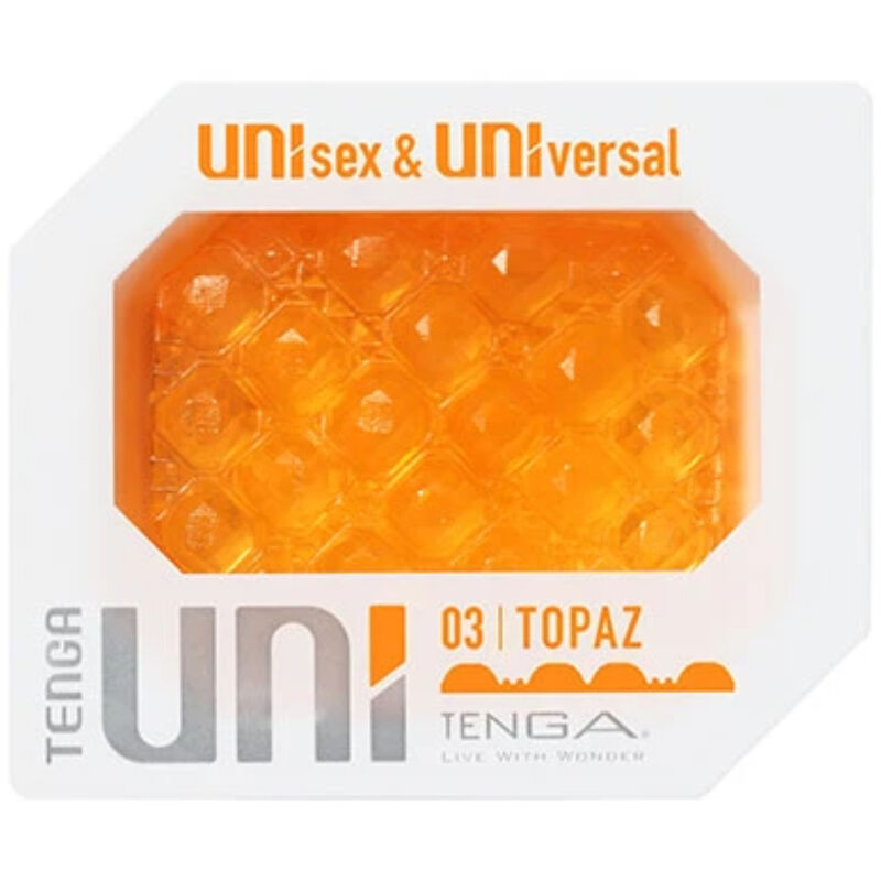 TENGA - DÉ  DÉS MASTURBATEUR UNI TOPAZE - Sensualia