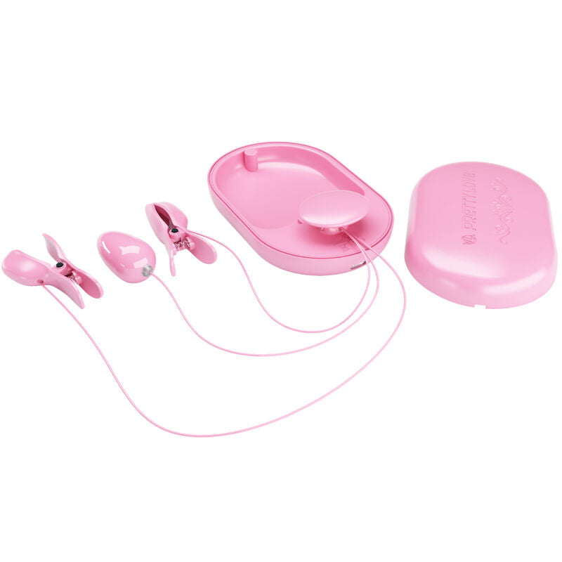 PRETTY LOVE - BOITE SURPRISE PINCES DÉLECTRO STIMULATION ROSE - Sensualia
