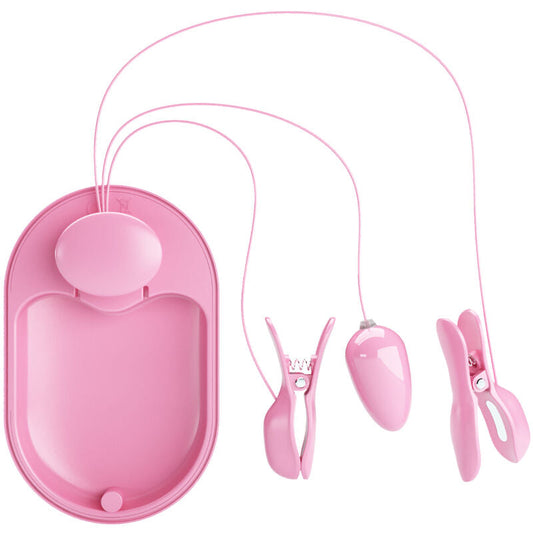 PRETTY LOVE - BOITE SURPRISE PINCES DÉLECTRO STIMULATION ROSE PRETTY LOVE FLIRTATION