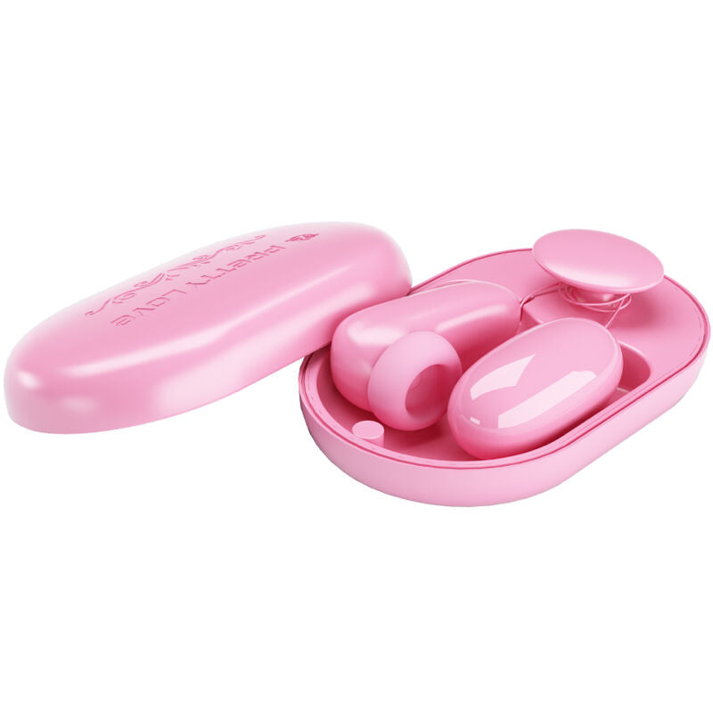PRETTY LOVE - MAGIC BOX BALLE VIBRANTE & STIMULATEUR ROSE - Sensualia