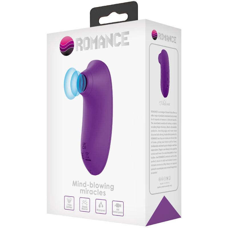 ROMANCE - ADORA MINI CLITORIS VENTOUSE VIOLET ROMANCE