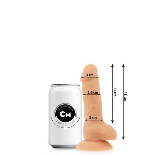 COCK MILLER - SILICONE DENSITÉ COCKSIL ARTICULABLE 13 CM COCK MILLER
